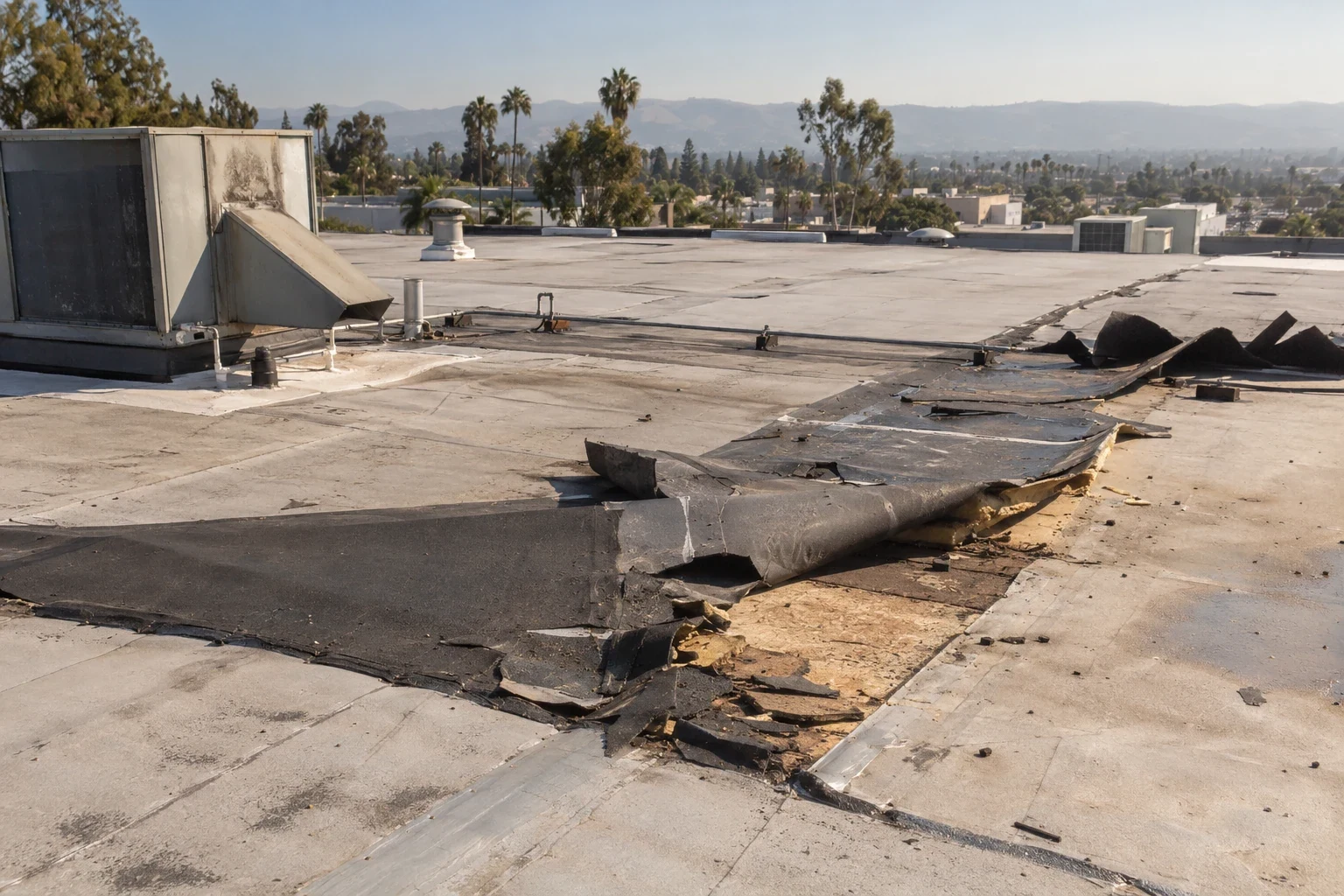 Wind Damage Roof Repair in Tracy, CA