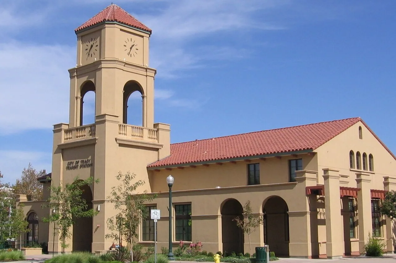 Downtown Tracy, California