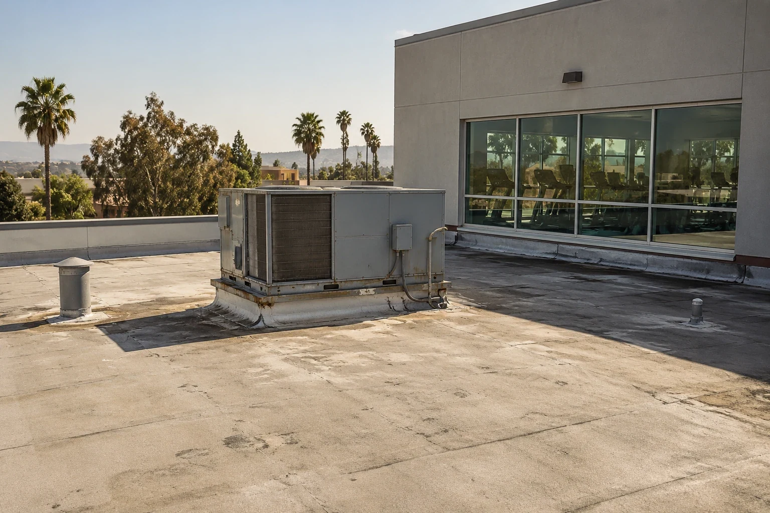 Fitness Center Roofing in Tracy, CA