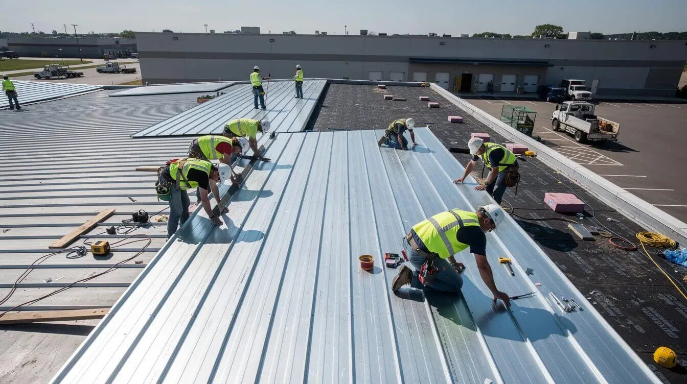 Metal Roof Retrofit in Tracy, CA