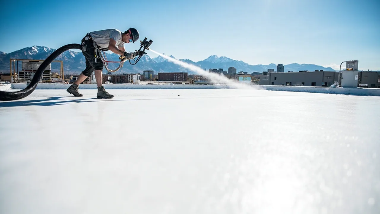 Spray Polyurethane Foam Roofing in Tracy, CA